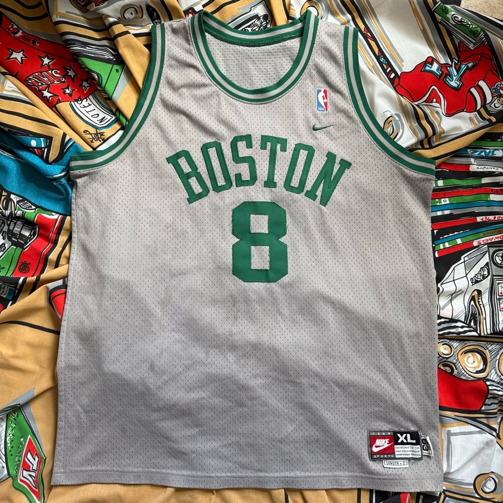 Vintage Antoine Walker Boston Celtics jersey XL Nike Team +2 length